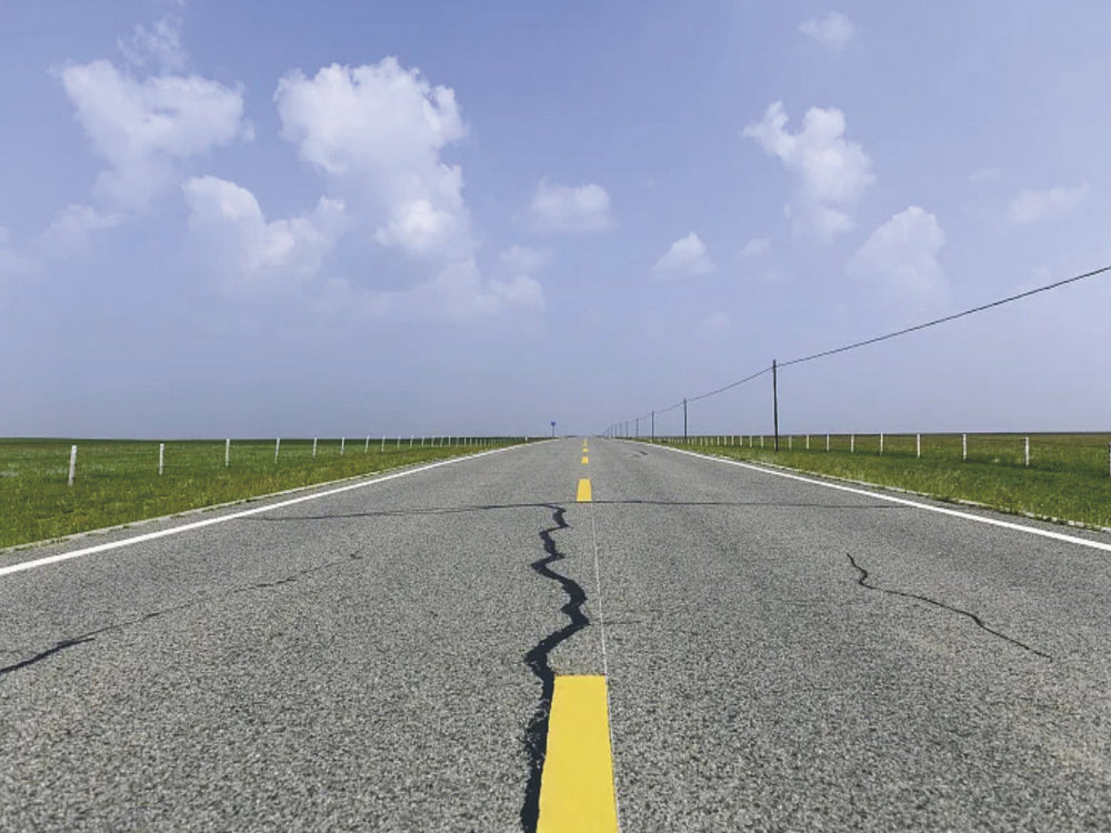 Roadbed safety monitoring system